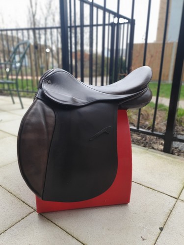 Saddle equestrian leather - saddle,