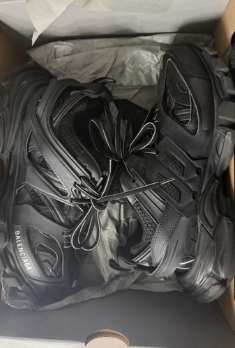 Black balenciaga tracks size - size, 7