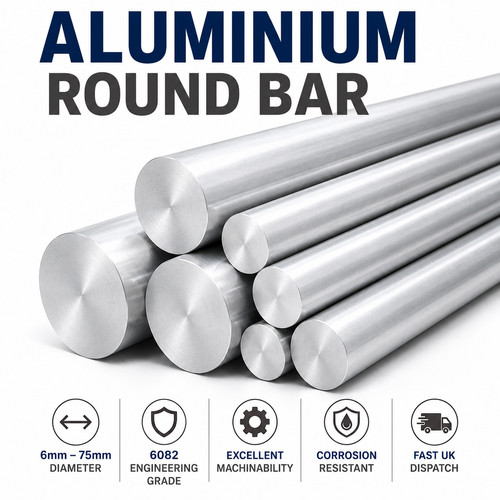 Aluminium round bar - round, rod