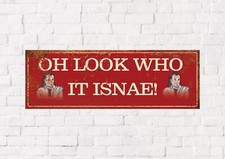 Still Game novelty sign, Boaby