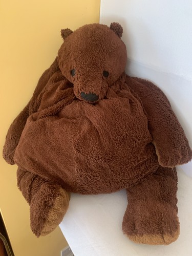 Ikea djungelskog brown bear - brown,