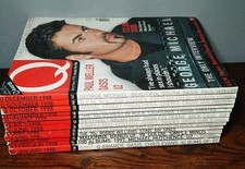 Q magazines Jan-Dec 1998