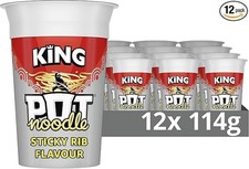 Pot Noodle Sticky Rib King 12