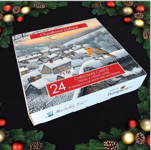 Charity christmas cards box - christmas,