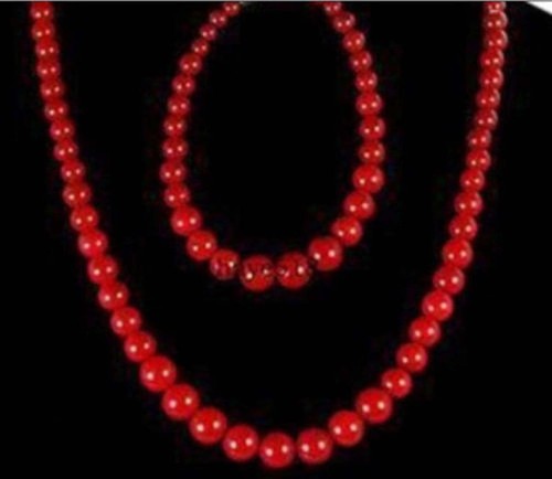 14mm red coral round - 6-14mm,
