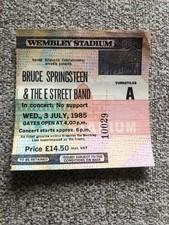 Bruce Springsteen ticket