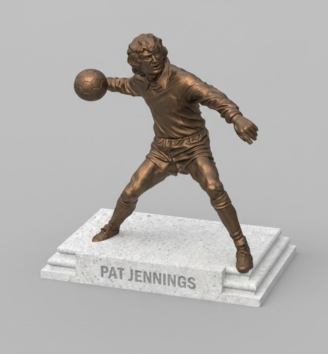Pat jennings statue newry - jennings,