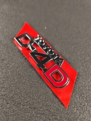 Chrome d4d boot badge for - chrome,