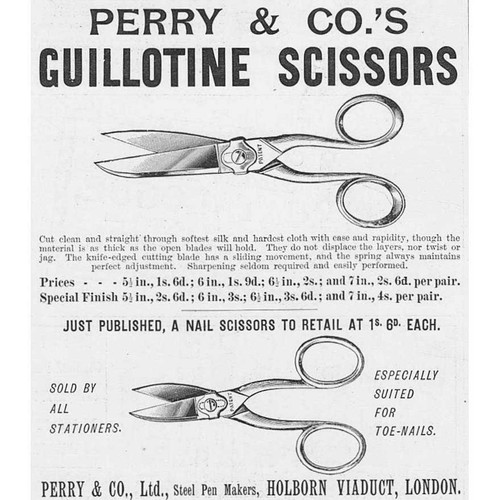 Perry guillotine scissors - perry,