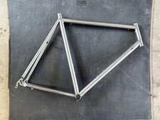 Titanium road bike frame