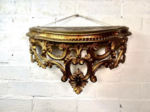 Italian rococo style - italian, gilded