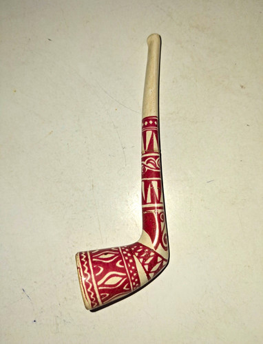 Red white clay cutty - white,