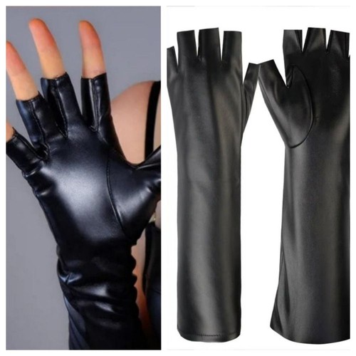 Winter warm fingerless gloves - winter,