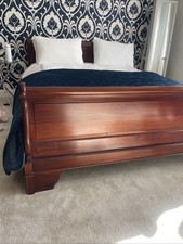 Mahogany Double Size Sleigh