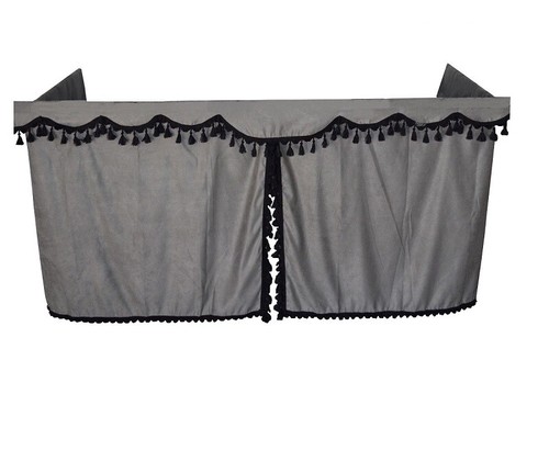 Truck side curtains grey - side,