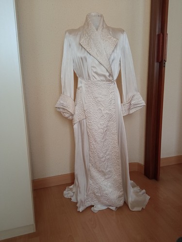 1940s vintage ivory bridal - 1940s,
