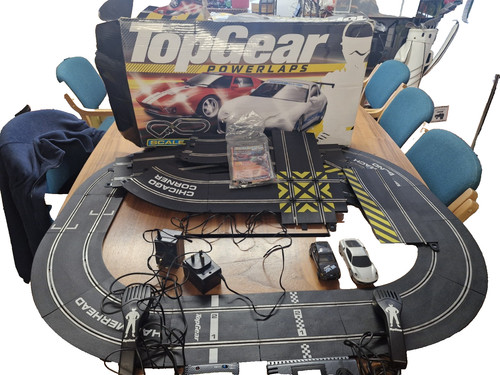 Scalextric top gear - gear, powerlaps-