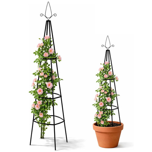 Garden trellis metal plant - metal,