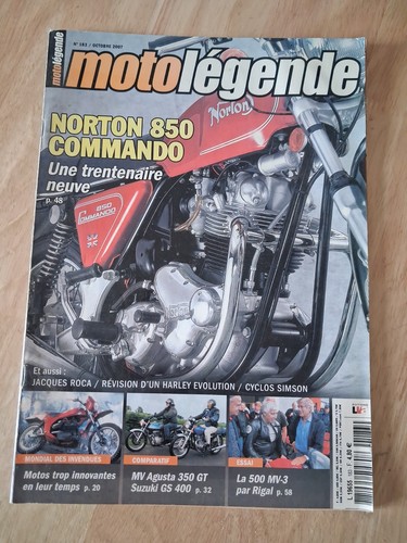 Moto légende 183 original - légende,