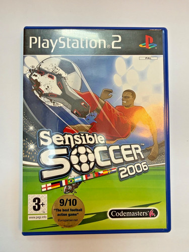 Sensible soccer 2006 ps2 black - soccer,