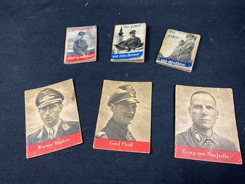 German wwii mini booklets - x6,