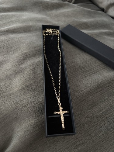 9ct gold belcher chain with - 9ct,