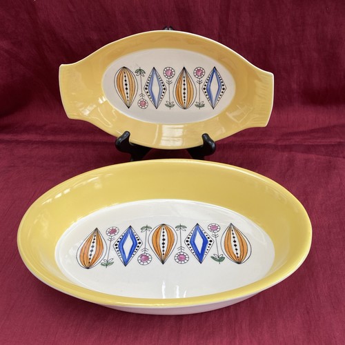 Egersund vintage yellow - vintage, 50's