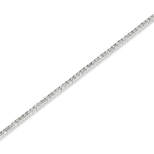White gold diamond tennis - gold,
