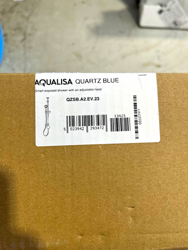 Aqualisa quartz blue exposed - aqualisa,