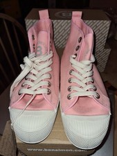 BENSIMON Pink hi-top baseball