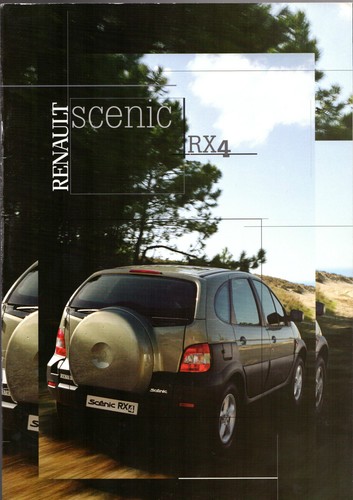 Renault scenic rx4 2000 2001 - scenic, 2000-2001
