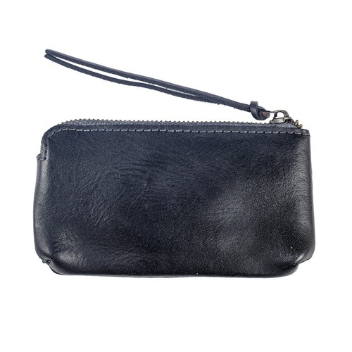 Leather tobacco pouch - leather,