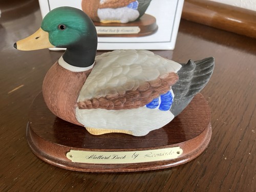 Fine porcelain mallard duck - fine, by
