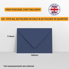 ALL SIZES Navy Blue Coloured