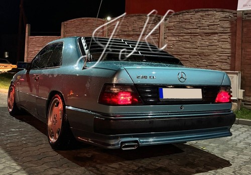 Rear lip spoiler for mercedes - rear,