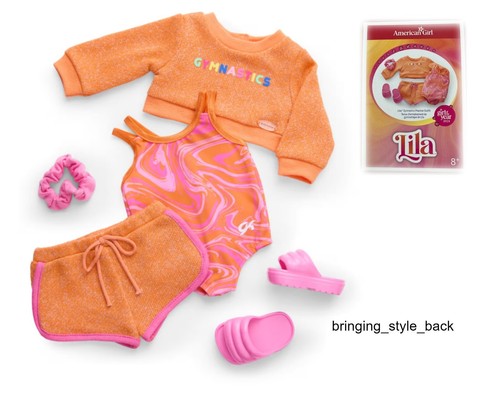 American girl doll - girl, lila's