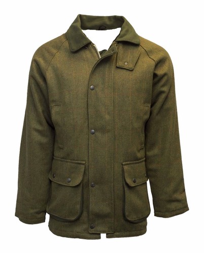 Mens new tweed padded country - tweed,
