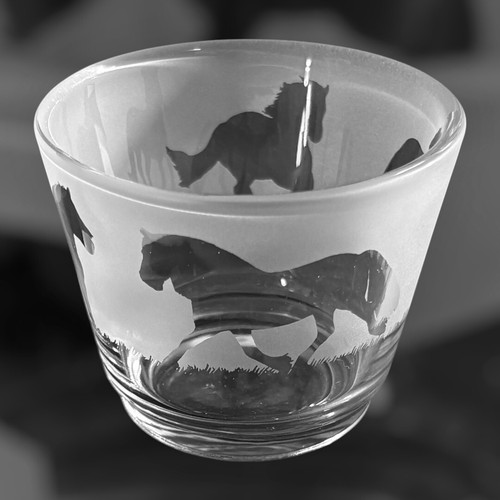 Highland pony gift rustic - highland,