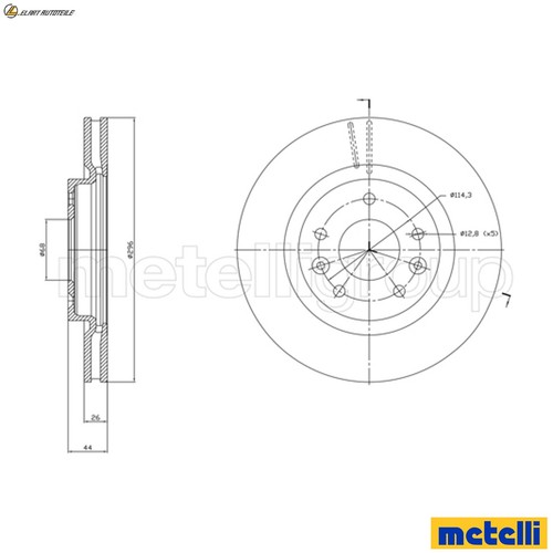 Brake discs 1762c for - brake,