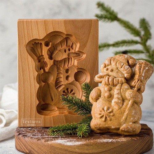 Baking mold gingerbread cookie - baking,