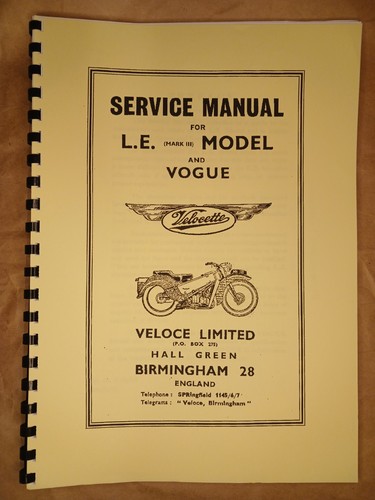 Velocette mk3 vogue - mk3, &
