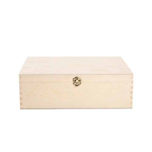 Plain wooden storage - wooden, box