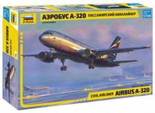 Civil Airliner Airbus A-320 7003 Zvezda 1:144 New!