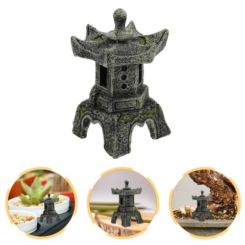 Resin garden pagoda decor - garden,