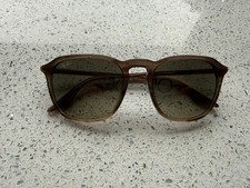 Ray Ban Sunglasses ORB2203 Polarized Brown Vintage case & Box