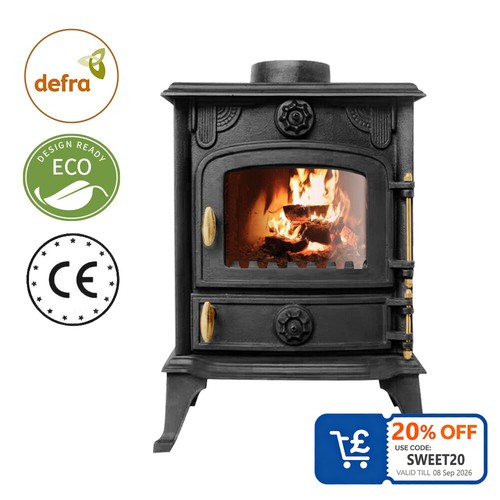 Multifuel stove 5kw wood - stove,