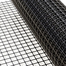 10M Black PVC Plastic Mesh