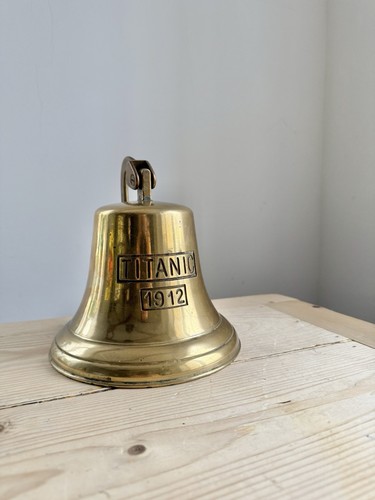 Vintage titanic brass ship - vintage,
