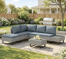 Seater rattan garden - rattan, furniture