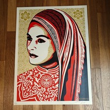 Shepard Fairey Peace Woman